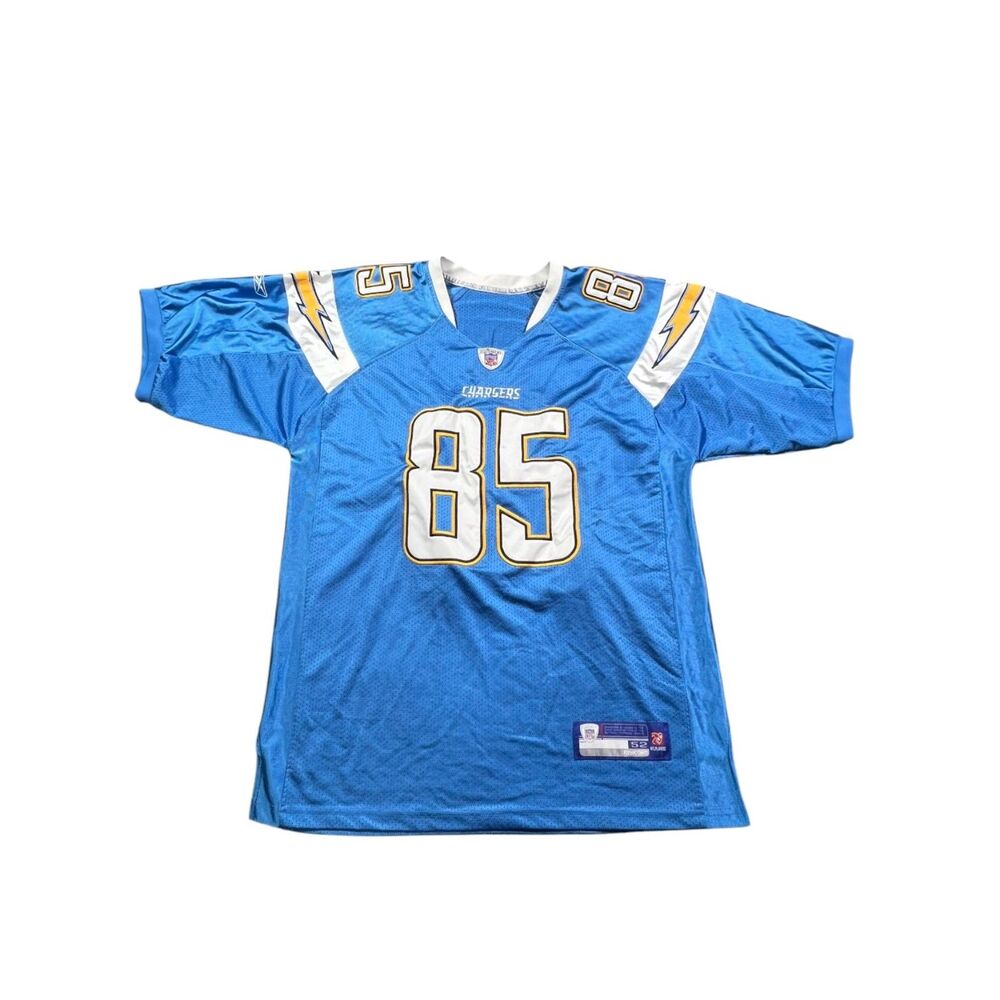 Reebok NFL Chargers #85 Antonio Gates Jersey Men's Size 52 (2XL)